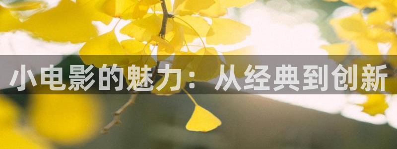 电影天堂2018最新：小电影的魅力：从经典到创新